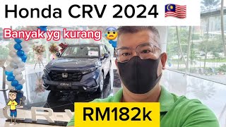 Honda CRV Spek V 2024 Malaysia [upl. by Tann]