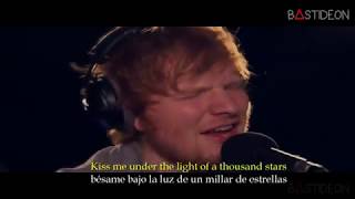 Ed Sheeran  Thinking Out Loud Sub Español  Lyrics [upl. by Accissej]