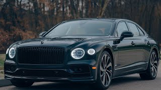 2024 Black Bentley Flying Spur Fast Luxury Sedan in Detail [upl. by Notfilc]