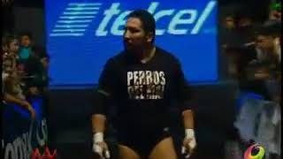 Cibernético Y El Mesías Vs Hijo Del Perro Aguayo Y Texano Jr [upl. by Sartin]