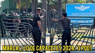 Marcação de Capacetes do 243 Estágio Básico Paraquedista Conclusão do 242 na Área de Estágios 🦅 [upl. by Abdul913]