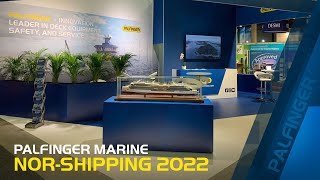 PALFINGER MARINE  NorShipping 2022 [upl. by Heisser]