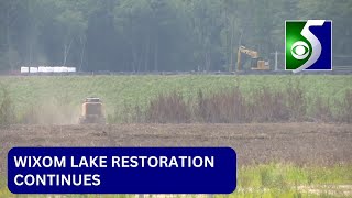 Wixom Lake restoration continues with lakebed tree cutting [upl. by Frendel]