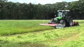 KUHN PZ Range  Mower Conditioners In action [upl. by Gombosi]