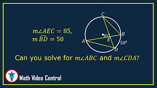 Two Inscribed Angles Intercepting the Same Arc or Congruent Arcs Proof and Examples  Geometry [upl. by Isma]