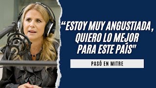 Flavia Palmiero opinó sobre la Argentina “Estoy muy angustiada quiero lo mejor para este paísquot [upl. by Eph]