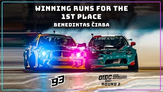 Benediktas Čirba Winning Runs for the 1st Place Round 2 OIDC 2023 [upl. by Gable451]