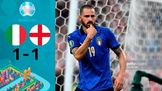 Leonardo Bonucci Goal Italy vs England 11 Highlights amp Goals  EURO 2020 [upl. by Demha]