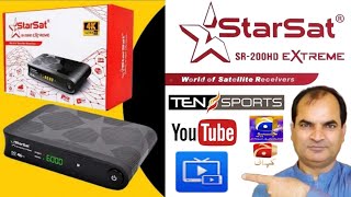 StarSat SR 200 HD Extreme 4K Receiver Unboxing And Review [upl. by Laryssa]