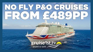 No Fly PampO Cruises from £489pp  Cruise1st [upl. by Allerbag]