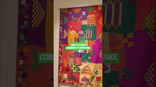 Kavand quilt style by siddhi community karnataka siddhi quilt delhiblog bikanerhouse [upl. by Arriat]