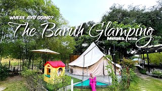 THE BARUH GLAMPING Vlog  PLAYFUL Tent review [upl. by Minoru]