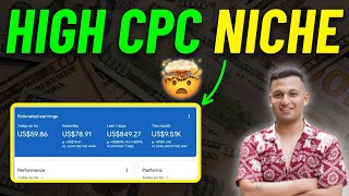 High CPC Niche 🤯  Blog Niche Ideas Series Part3  Hindi Tutorial [upl. by Natividad690]