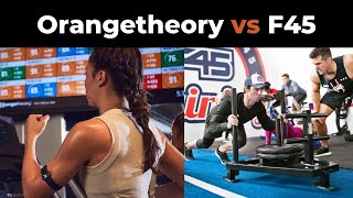 Orangetheory vs F45 Workout Results Costs amp More Explained [upl. by Mixie]