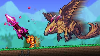 Dragonfolly  Terraria Calamity Melee Death Mode 37 [upl. by Millda]