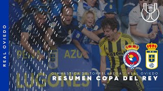 Resumen Gimnástica de Torrelavega Real Oviedo Copa del Rey [upl. by Mandych]