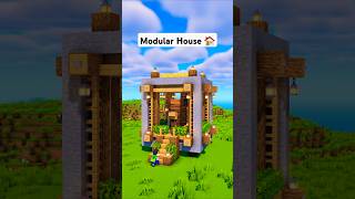 Minecraft Easy Modular House 🏠 minecraft [upl. by Meean60]