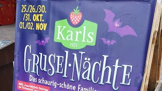 Livestream von Pressekonferenz zu den Gruselnächten bei Karls in Elstal [upl. by Goulette]