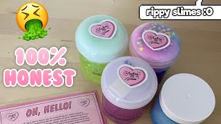 60 Honest Blushingbb Slime Review  Sage Slimes Shop [upl. by Atokad525]