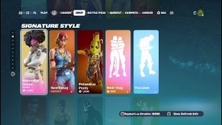 New Fortnite shop 16th February Return Innovator slone Skin SparkPlug Skin Potassius Peels Skin [upl. by Lalise]