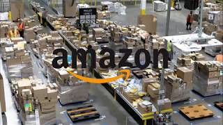 Amazon Sorting Facility Life of a Package [upl. by Kathryne]