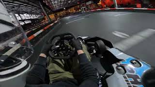 Lap around NEW layout Worldkarts Kortrijk 2023 [upl. by Aisac50]