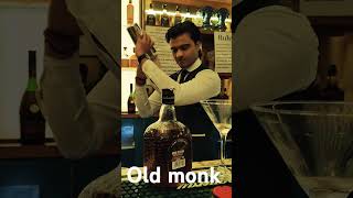 Old monk cocktail 🍸 oldmonk drink cocktail barlife minivlog vlog bartenderlifestyle viral [upl. by Salkin621]