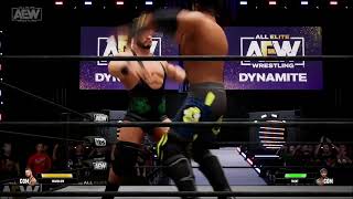 AEW Fight Forever Wardlow vs Trent Beretta for the TNT Championship [upl. by Shakti633]