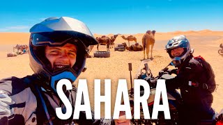 Ep10 OFFROAD in Deșertul Sahara cu BENELLI 🇲🇦 [upl. by Burkley]