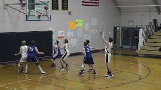 Naselle High School Varsity Boys Basketball vs Three Rivers Christian 010924 [upl. by Silvia]