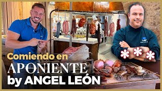 ¡Visito el MEJOR RESTAURANTE de CÁDIZ y me como 16 PLATOS 🤰 APONIENTE de ÁNGEL LEÓN 💲 [upl. by Dnilasor]