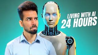 LIVING WITH AI FOR 24 HOURS  Rimorav Vlogs [upl. by Ellissa]