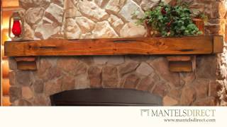 Wood Mantel Shelves  ROI1 [upl. by Watkins]