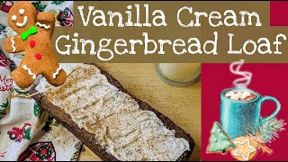 Gluten Free Vegan Holiday Baking GingerBread Loaf [upl. by Nyltiak]