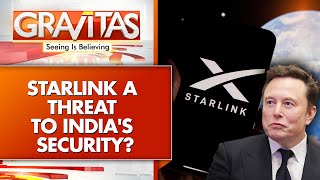 Indian Think Tank Flags Security Risks Posed by Starlink  GRAVITAS [upl. by Aynad255]