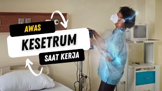 KERJA PAKAI KAKI Wajib Pakai AP Medic yang anti listrik statis amp anti licin [upl. by Nitsugua]