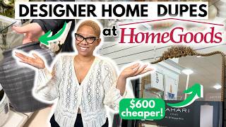 NEW HomeGoods Home Decor Finds March 2024  Pottery Barn and RH Look for Less [upl. by Naman]