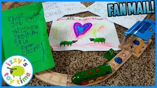 BRIO Smart Trains and FAN MAIL Fun Toy Trains with Izzys Toy Time [upl. by Aziaf]