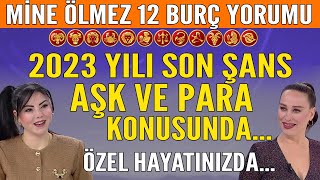 Mine Ölmezden 12 Burç Yorumu 2023 Yılı Son Şans Aşk Ve Para Konusunda Özel Hayatınızda [upl. by Yam]