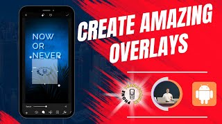 How to Overlay Pictures on Android [upl. by Kyriako]