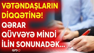 Sənədsiz evlərlə bağlı YENİ QƏRAR Bu tikililər qeydiyyata alınmayacaq  Ekspertdən açıqlama [upl. by Supen]