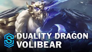 Duality Dragon Volibear Skin Spotlight  League of Legends [upl. by Alyssa]