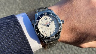 Omega Seamaster Diver 300M white dial 42 mm [upl. by Dressel]