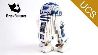 Lego Ultimate Collector Series 10225 R2D2  Lego Speed Build [upl. by Neila]