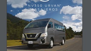 Nissan URVAN Pasajeros 2022 Ficha Técnica [upl. by Hcab322]