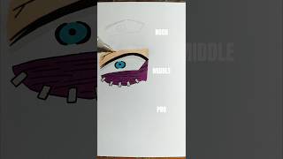 How to draw Toya Dabi eyes  My Hero Academia shorts myheroacademia art drawing [upl. by Nired]