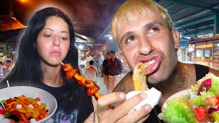 Trying Balinese Street Food For The First Time  10 budget   Honest Review [upl. by Akimas]