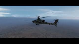 DCS World  LZ Training  AH64D Apache Overwatch  OH58D Kiowa Scout  Ch47F Chinook Transport [upl. by Doloritas647]