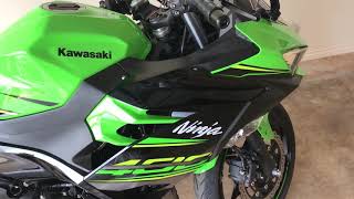 Kawasaki Ninja 400 Musarri Exhaust Install [upl. by David267]