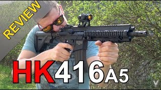 VFC HK416A5 SAEG  Schusstest u maximale Reichweite  Review 4kUHD German [upl. by Boyes]